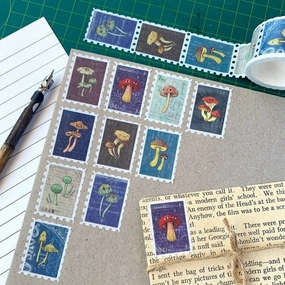 Vintage Mushroom Volume Ii Stamp Washi Tape bestselling