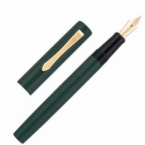 sealed retro Pilot Ishime Hunter Green Fountain Pen