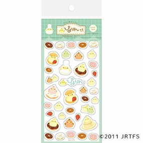 Piyorin Transparent Sticker Sheet - Sweets set springloaded