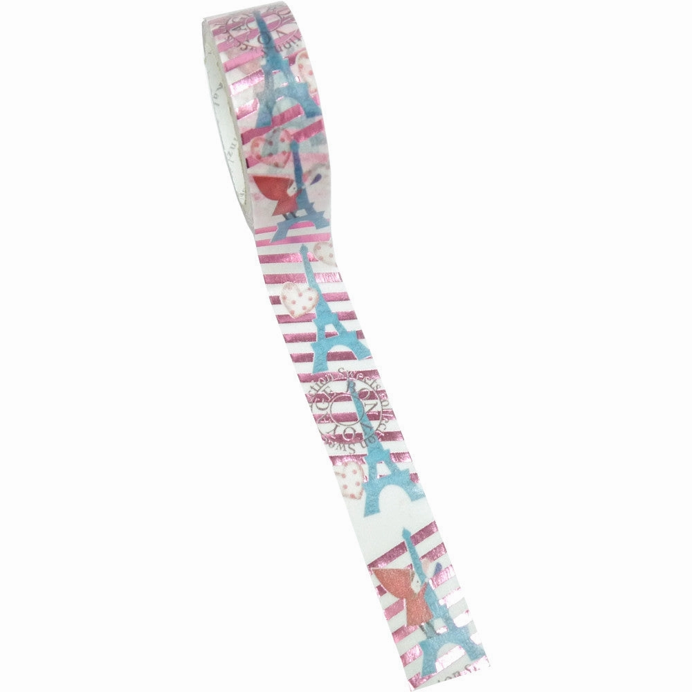 Red Riding Hood Von Voyage Foil Washi Tape ? Shinzi Katoh Design top foldable