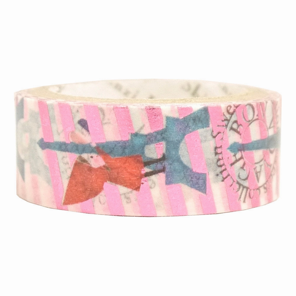 round minimalist Red Riding Hood Von Voyage Foil Washi Tape ? Shinzi Katoh Design