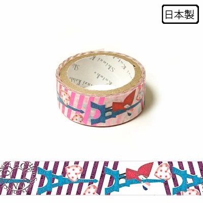 locking lightweight Red Riding Hood Von Voyage Foil Washi Tape ? Shinzi Katoh Design