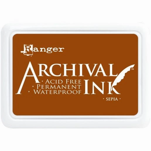 Sepia Ranger Archival Ink Pad #0 adjustable eco
