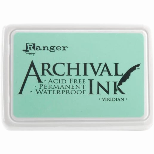 Viridian Ranger Archival Ink Pad #0 matte