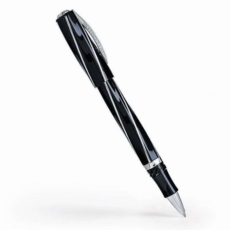 Visconti Divina Black Large Rollerball Pen trendy