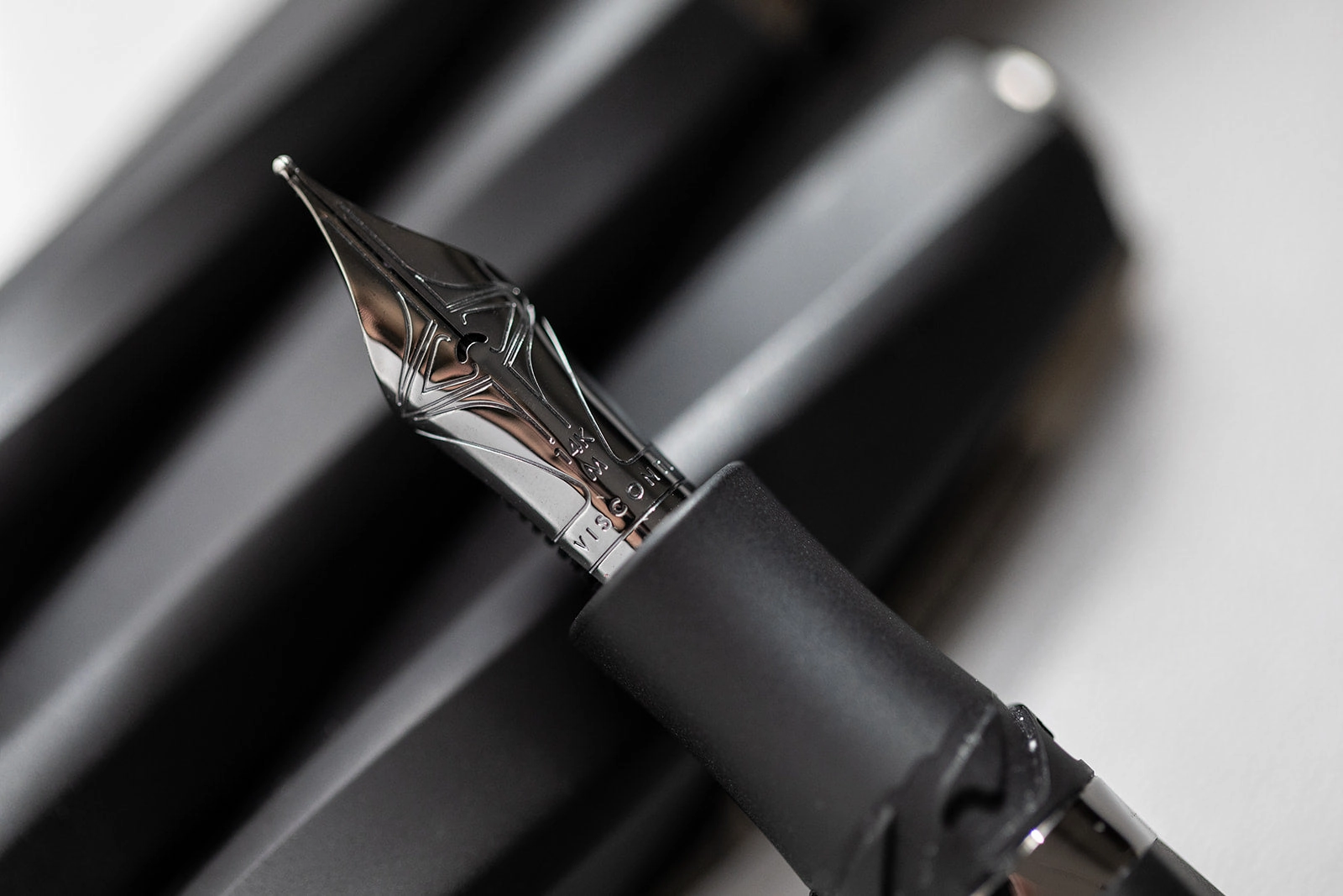 Visconti Divina Black Matte Fountain Pen everyday