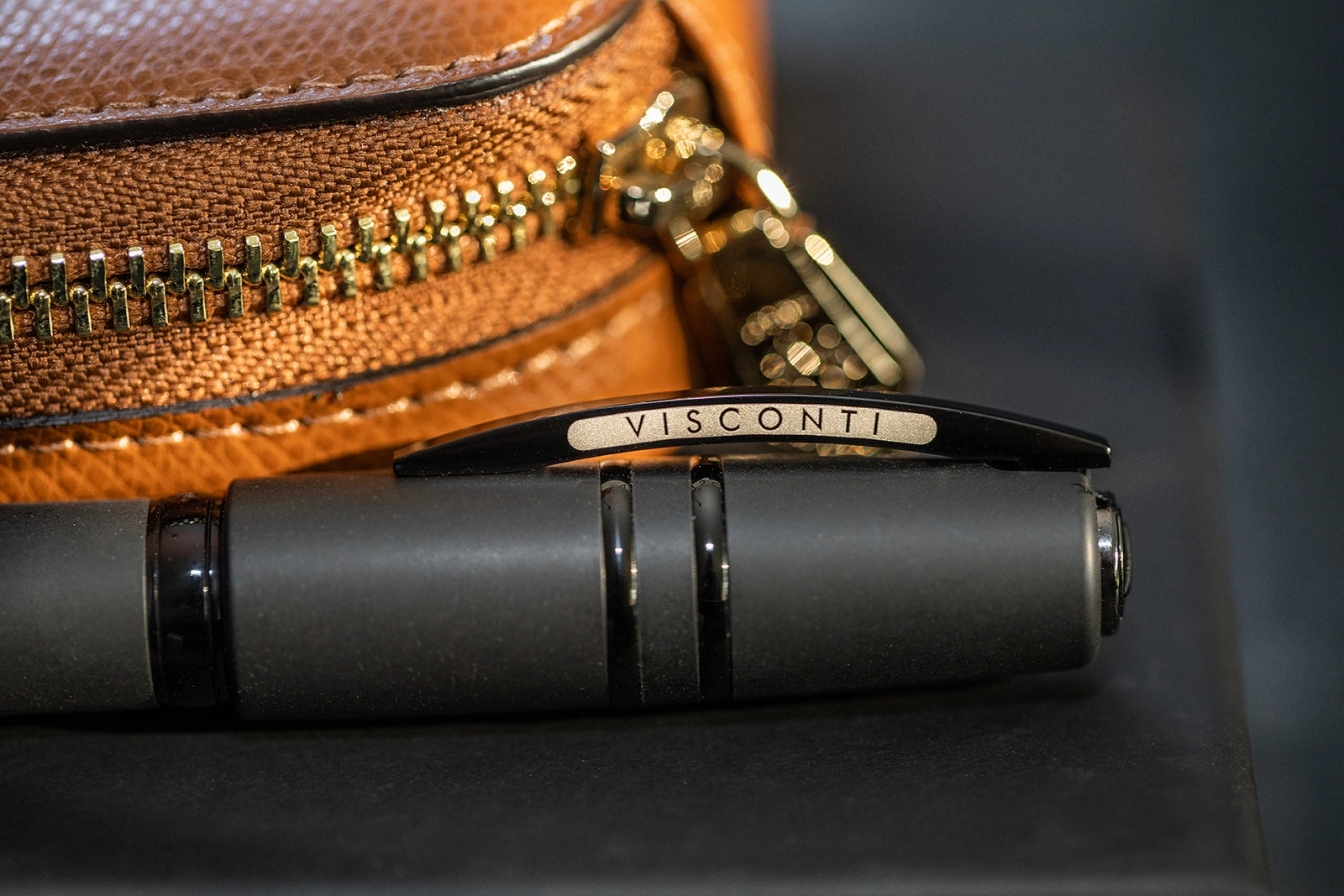 sturdy plastic Visconti Homo Sapiens Dark Crystal Fountain Pen