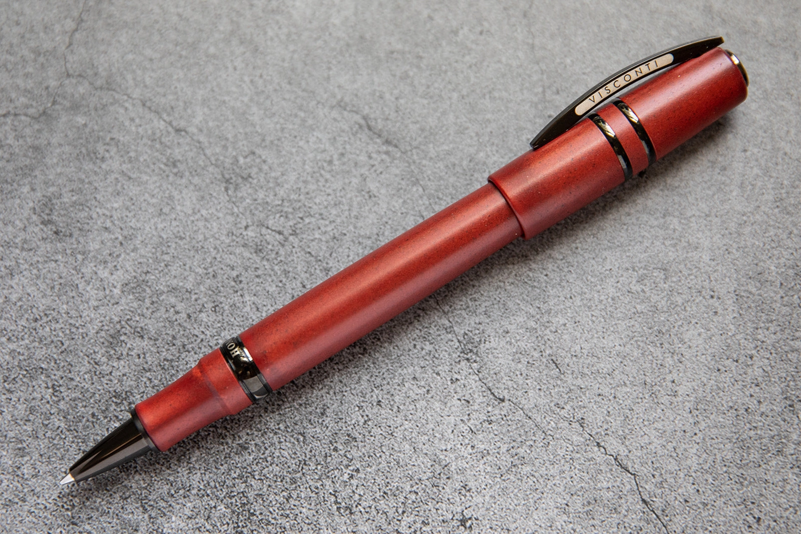 portable Visconti Homo Sapiens Inferno Rollerball Pen