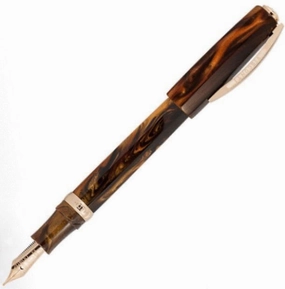 Visconti Medici Rose Gold Oversize Fountain Pen eco ceramic