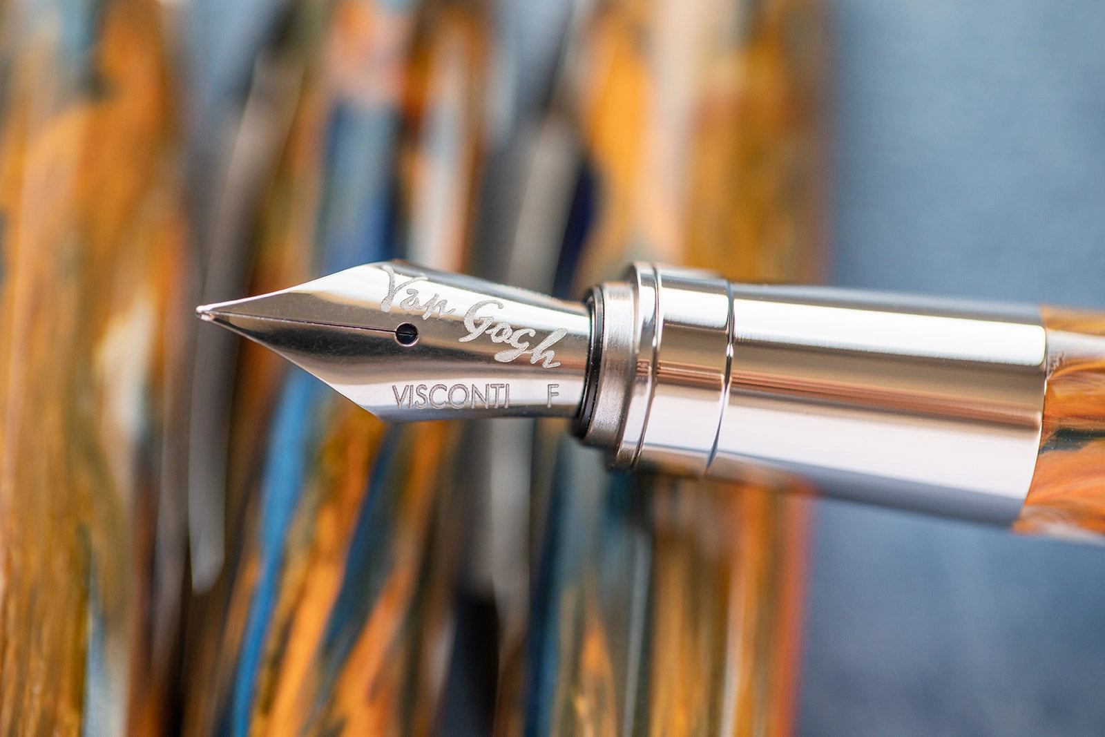 shockproof daily Visconti Van Gogh Caf Terrace At Night Fountain Pen