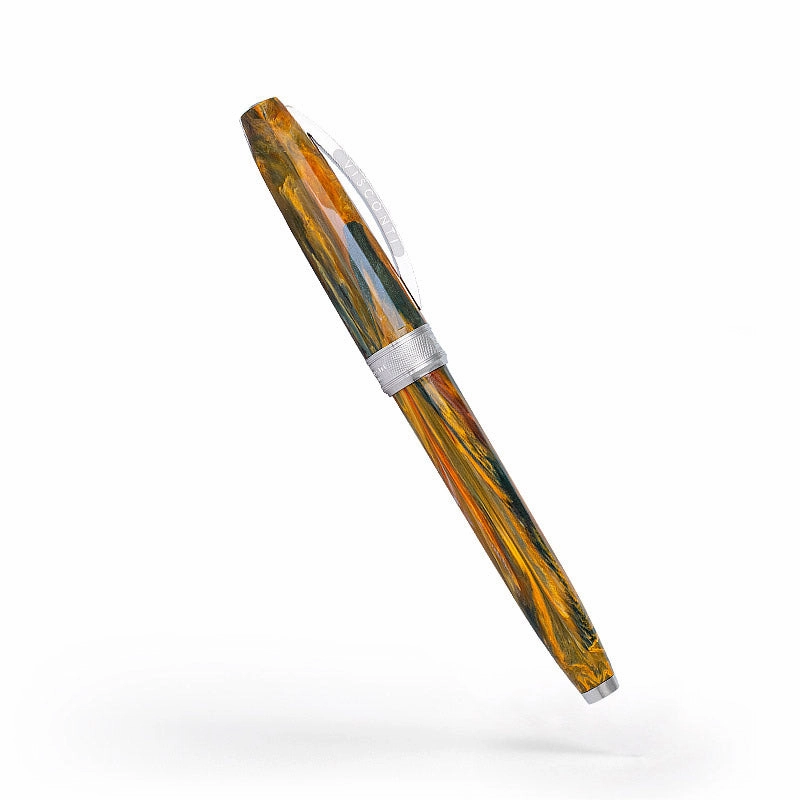 bright bold Visconti Van Gogh Caf Terrace At Night Fountain Pen