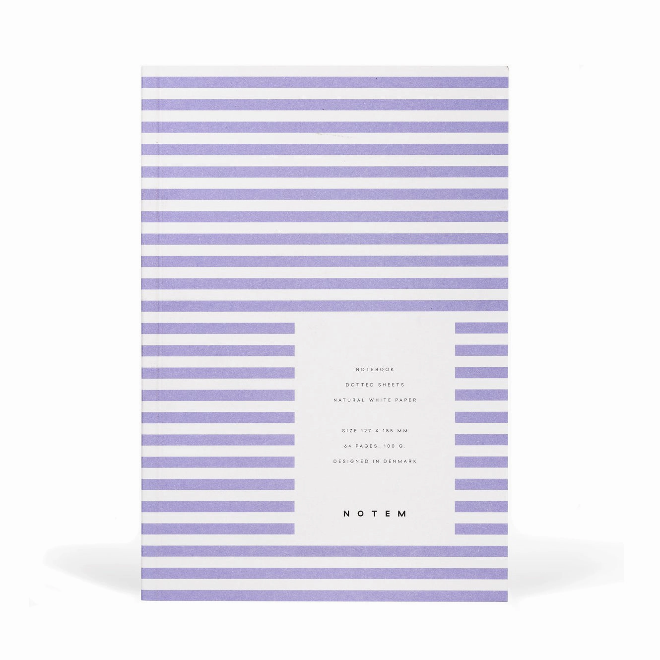Vita Striped Paper-Cover Notebook adjustable biodegradable