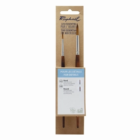 bold 2-Pack Essential Watercolour Brush Set - Round