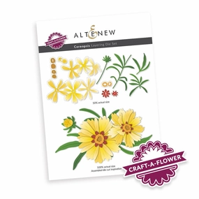 Craft-A-Flower: Coreopsis Layering Die Set magnetic
