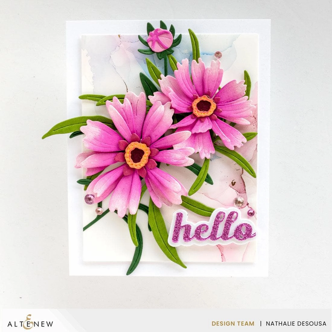 metallic Craft-A-Flower: Coreopsis Layering Die Set