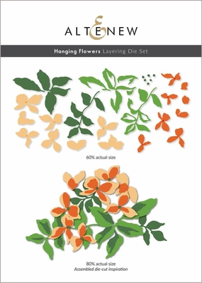 portable Hanging Flowers Layering Die Set