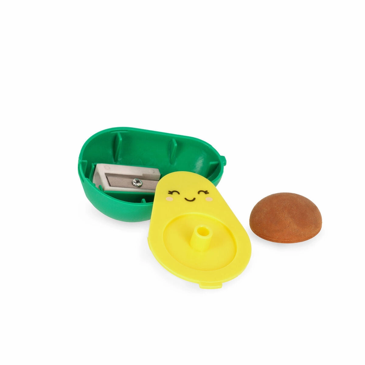 pastel Legami Pencil Sharpener & Eraser // Avocado