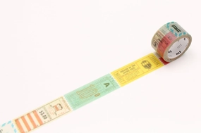 Mt Fab Washi Tape - Perforated Ticket lasting exclusive