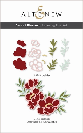 Sweet Blossoms Layering Die Set tall