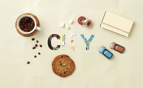 slim washable Wagon Shop Japanese Washi Tape ? City Mast Masking Tape