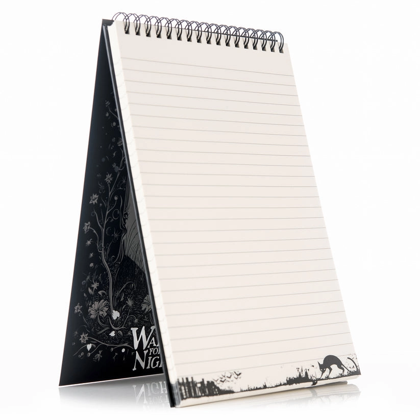 Waiting For The Night Top-Spiral Steno Notepad wrapped popular