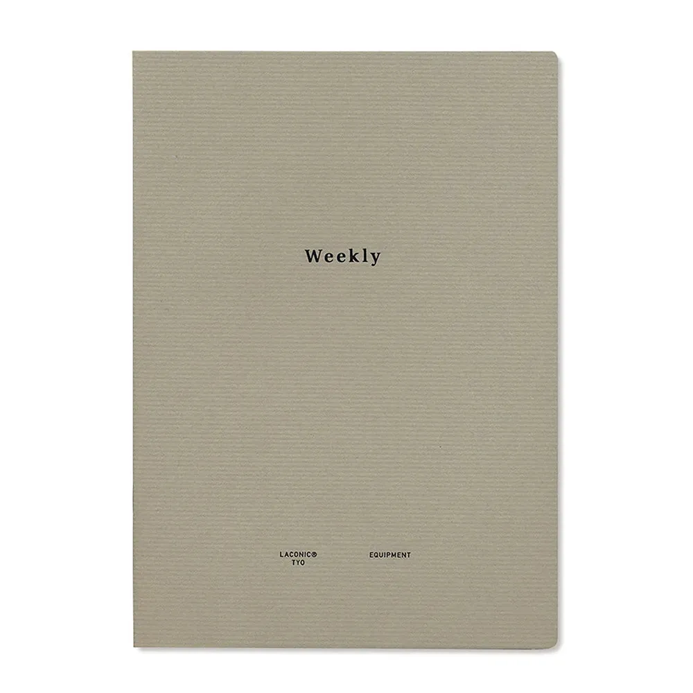 Laconic Style A5 Refill - Weekly classic