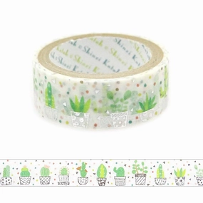 Cactus Washi Tape Shinzi Katoh Design pack