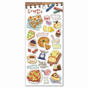 essential Crayon Art Sticker Sweets