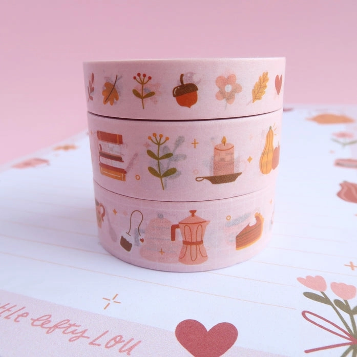 economical Warm Drinks Washi Tape