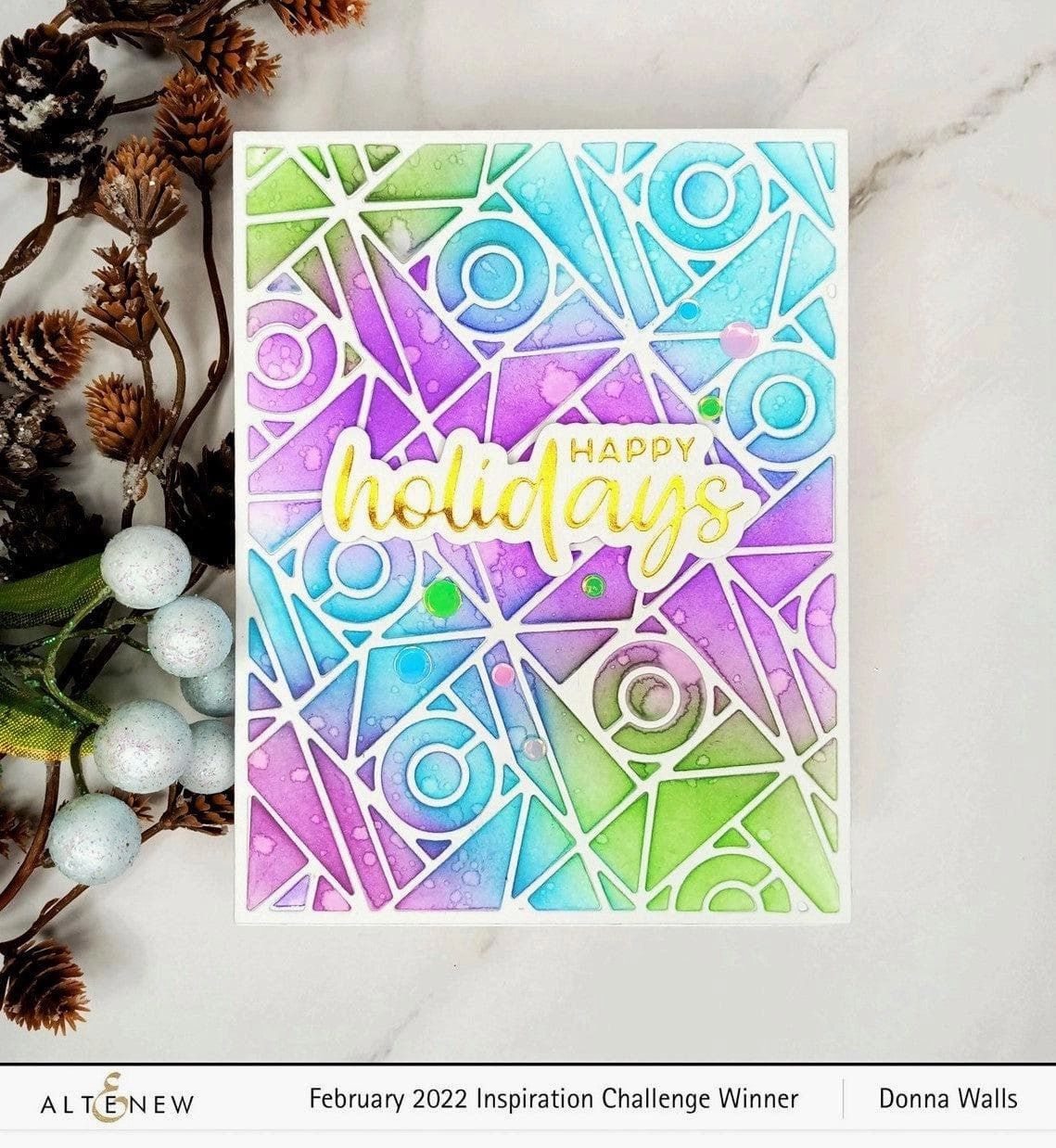 Geo Tiles Cover Die magnetic