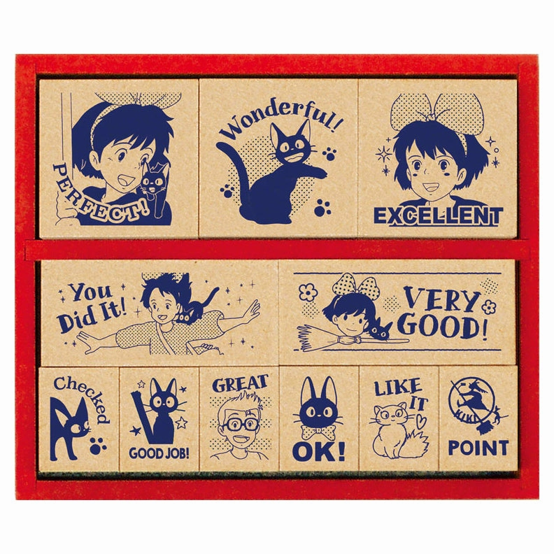 Kiki'S Delivery Service Reward Stamp Set elegant collectible