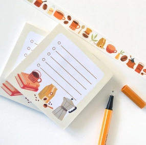 bestselling glass Little List Coffee Sticky Notes