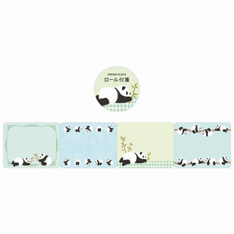 Love Panda Sticky Notes Roll loose