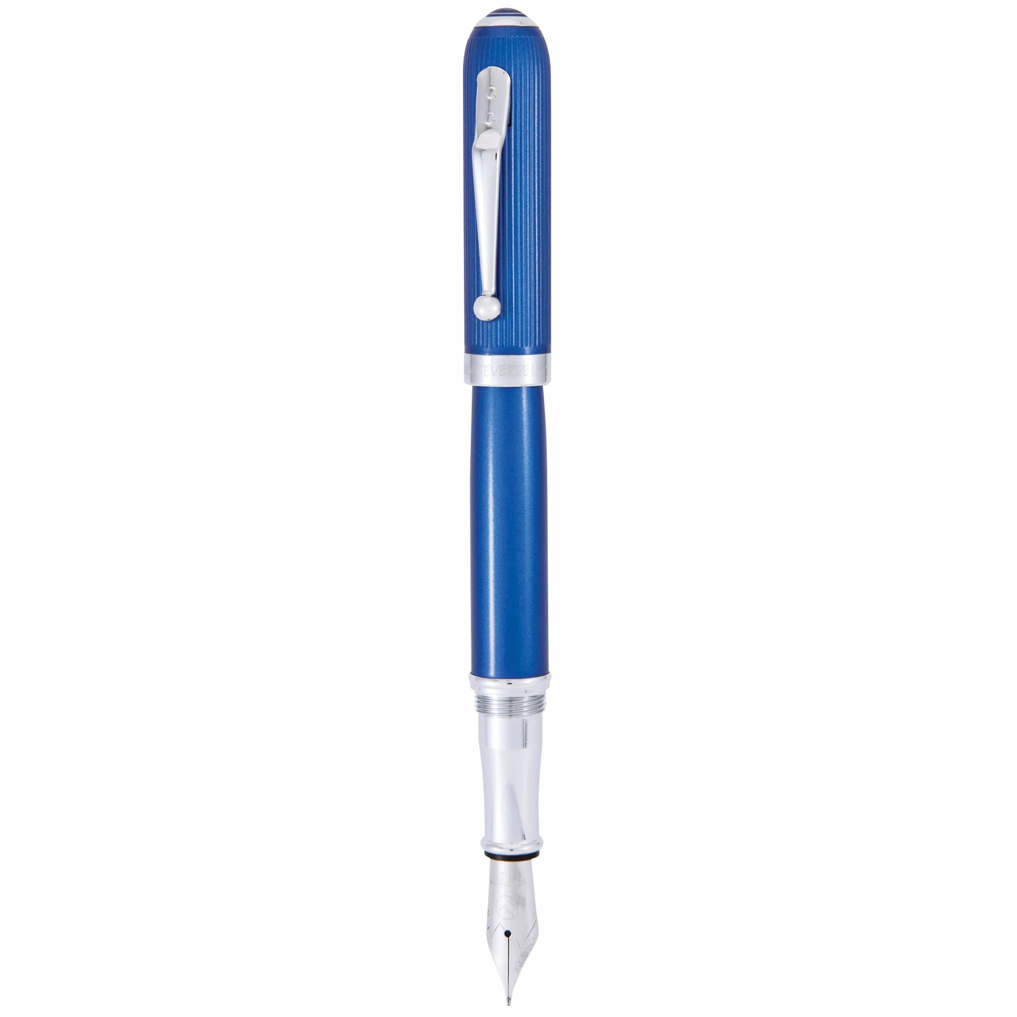 Monteverde Rodeo Drive Blue Stardust Fountain Pen short foldable