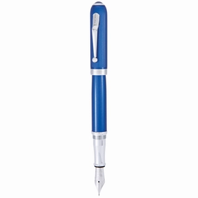 Monteverde Rodeo Drive Blue Stardust Fountain Pen short foldable
