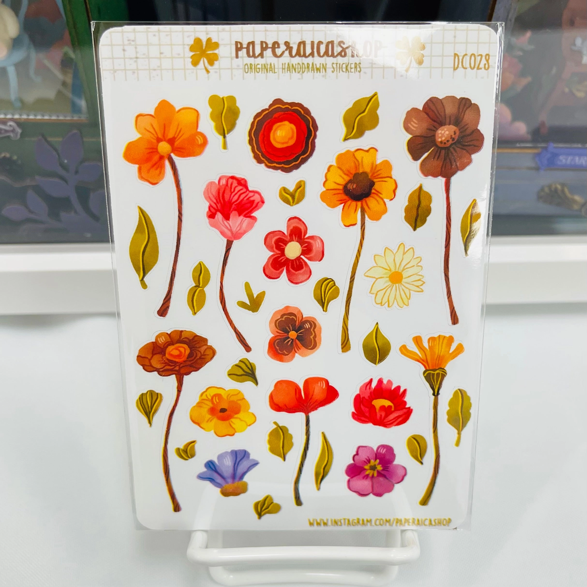 Paperaicashop Spring Flower Planner Sticker limited valuable