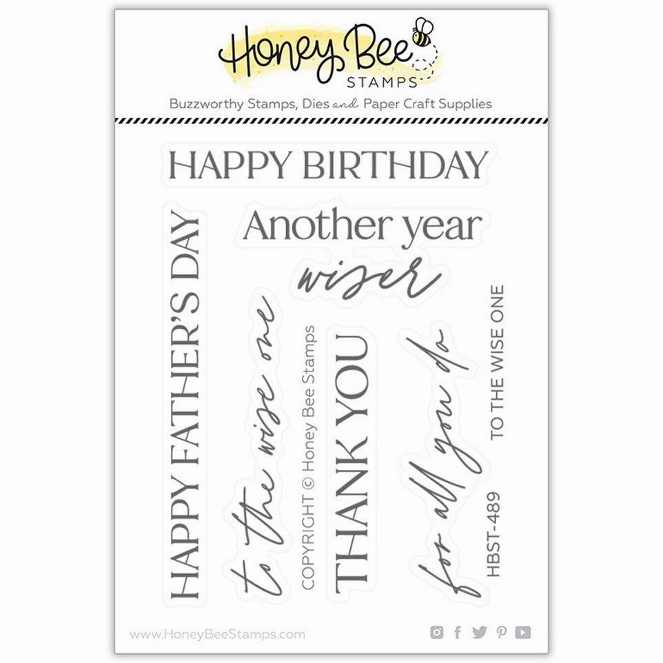 To The Wise One - 3X4 Stamp Set musthave