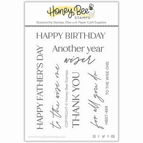 To The Wise One - 3X4 Stamp Set musthave