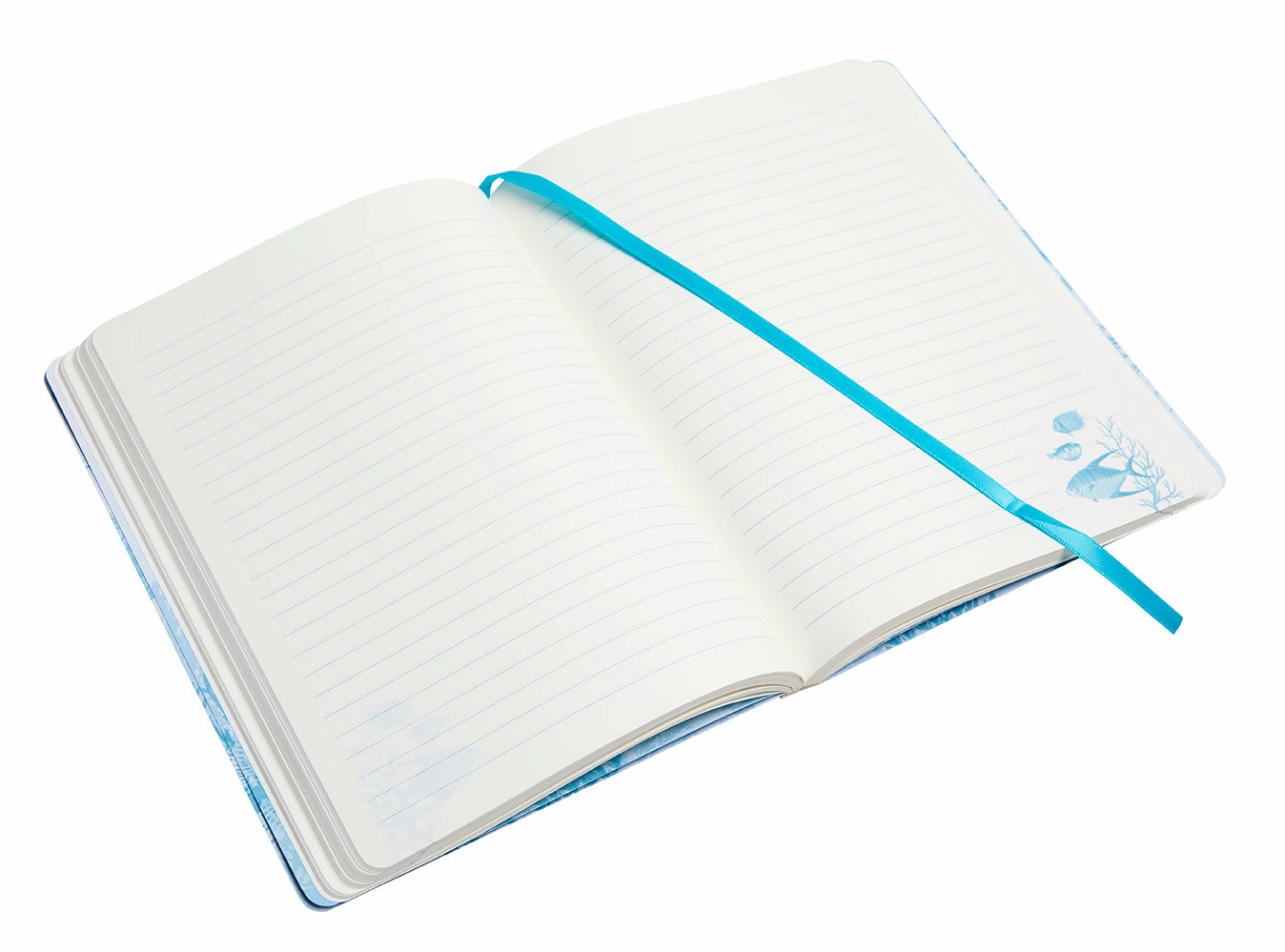 neutral exclusive Art Of Nature: Under The Sea Softcover Notebook With Elastic Band