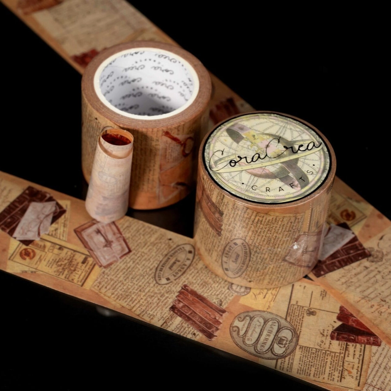 metallic soft Bibliophile Washi Tape