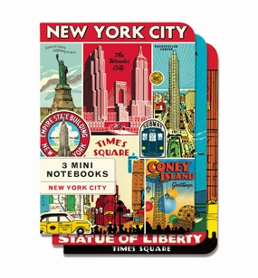 daily Cavallini & Co. New York City Mini Notebook Set