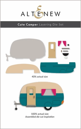 Cute Camper Layering Die Set organic versatile