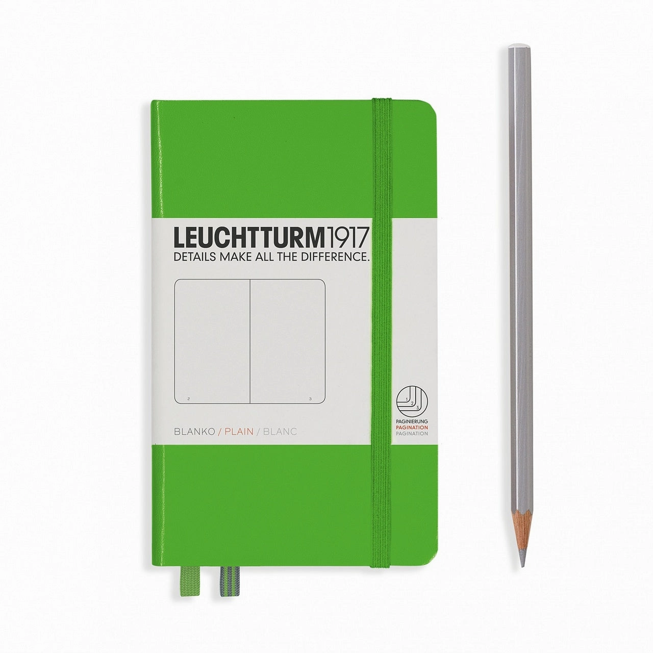 thin Leuchtturm1917 Plain A6 Pocket Size Notebooks