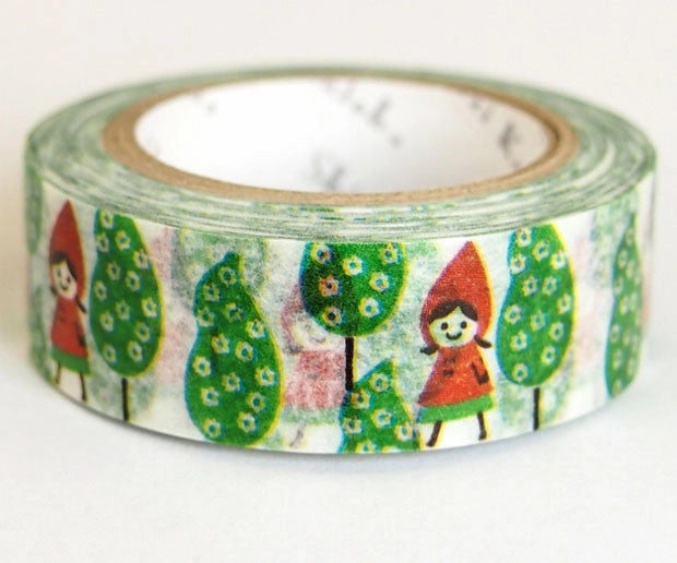 alloy shiny Little Girl Washi Tape Shinzi Katoh Design