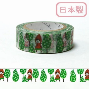 biodegradable locking Little Girl Washi Tape Shinzi Katoh Design