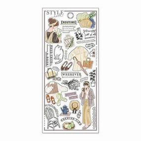 Mind Wave Style Look Sticker Sheet - Home Day wide