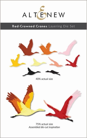 limited Red-Crowned Cranes Layering Die Set