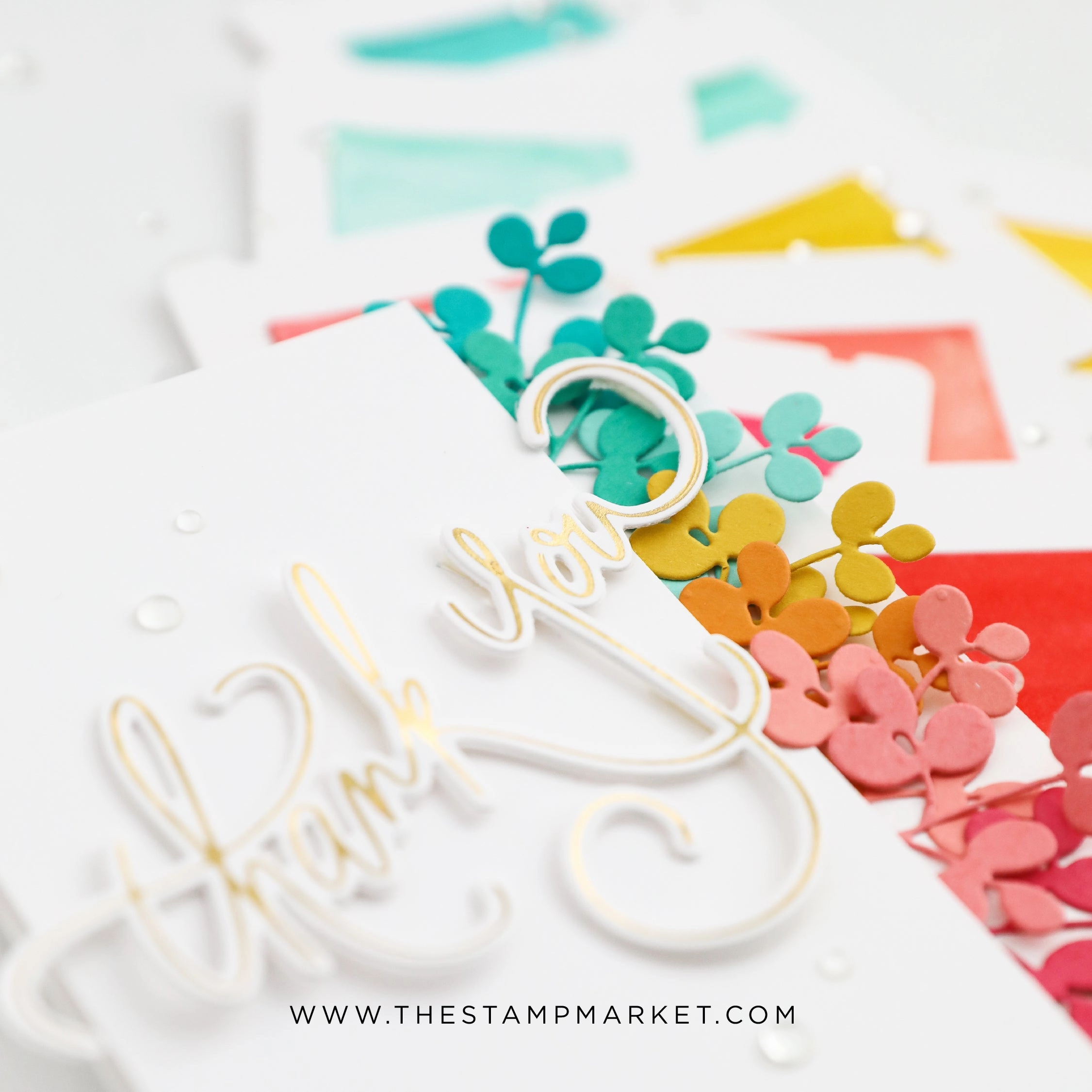 Super Scripty Thank You Stamp mini latest