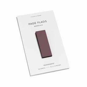 leather new Transparent Page Flags Bordeaux