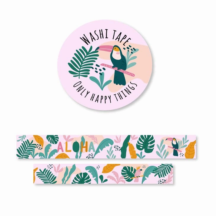 Tropical Summer Washi Tape ceramic